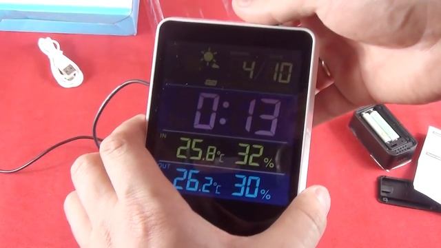 Домашняя метеостанция YGH-391 ? с беспроводным выносным датчиком смотреть онлайн