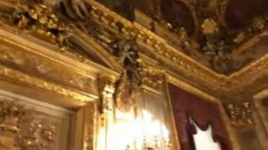 Апартаменты Наполеона III в Лувре -Музей Лувра внутри, Париж