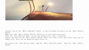 Manual Instruction for LEPIN LEDLIGHT  TIE Fighter 05036