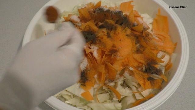 Капуста, квашенная большими кусками