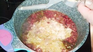 Лобио из красной фасоли, постное блюдо