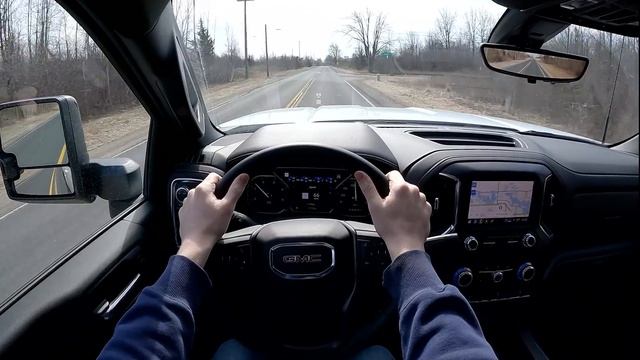 2022 GMC Sierra 2500 HD AT4 Duramax - POV Test Drive (Binaural Audio) смотреть онлайн
