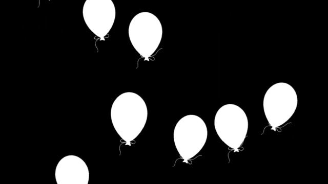 Бесплатные футажи. Маска к футажу воздушные шарики...1. смотреть онлайн