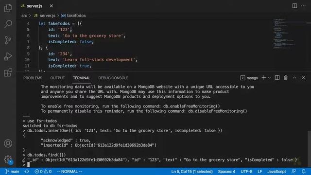 10. MongoDB Basics || Full Stack React Development || #react #reactjs