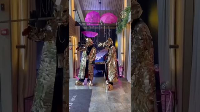 Зеркальное шоу на День рождения