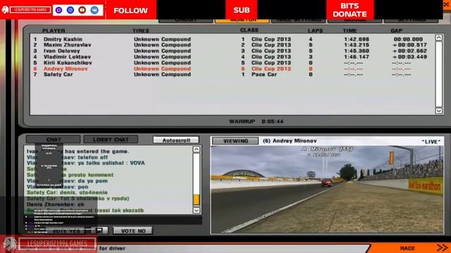 GonkiMeLIVE представляет: Renault Clio Cup (Round 1)