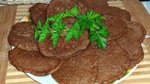 Оладьи из печени и картофеля