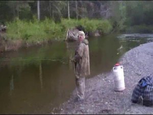 Рыбалка на таежных  реках Алла - Долбырь - Деп