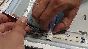 Samsung UE32F5020 ремонт Led подсветки телевизора