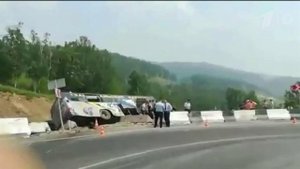 Автобус с детьми попал в аварию в Иркутской области