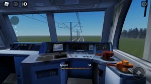 Еду из депо на станцию из кабины тепловоза ТЭП70БС