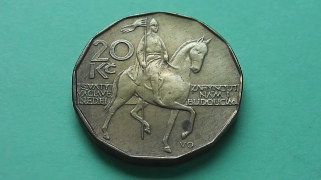Ceska Republika - The 20 Kc coin in HD смотреть онлайн