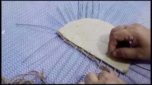 jute wall hanging craft ideas | Diy home decorating ideas handmade .
