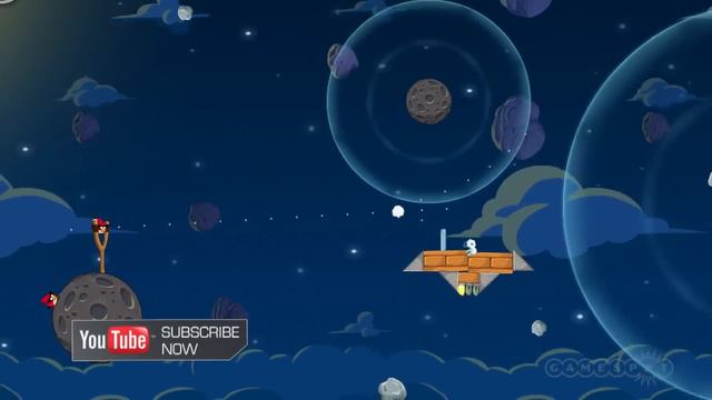 Angry Birds Space Level 1-25 - 3 Star Walkthrough смотреть онлайн