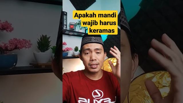 Apakah mandi wajib harus keramas? #mandihaid #mandiwajibkeramas #keramas