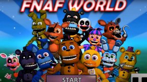 FNaF World (PC) All Bosses