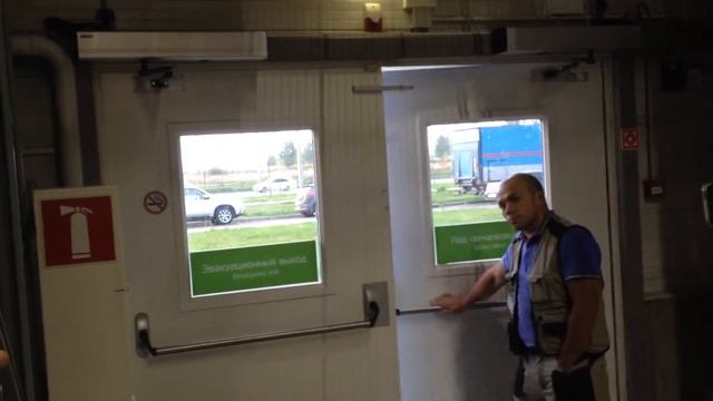 Монтаж дверной автоматики ABLOY в СТЦ МЕГА-Казань смотреть онлайн