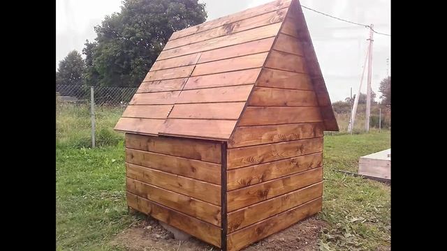 Постройка домика, на колодец. смотреть онлайн