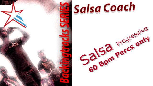 Salsa Coach Video #32 Salsa Basic 60 bpm percussions only смотреть онлайн