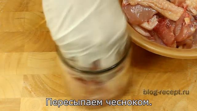 ТУШЕНКА из КУРИЦЫ в СТЕКЛЯННОЙ БАНКЕ в ДУХОВКЕ - готовим вкусную домашнюю тушеную курочку