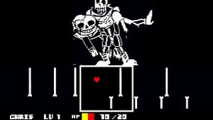 Six Bones Undertale Battle Mode