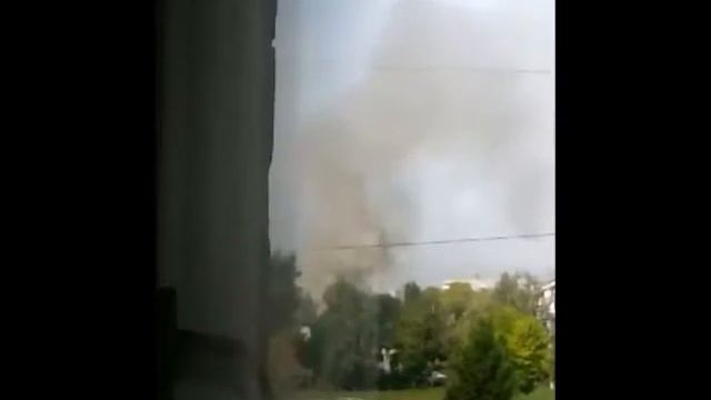 Горит бывшая начальная школа 27 Нижний Новгород смотреть онлайн