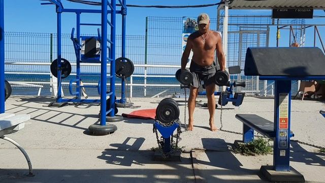 Гантели 32 кг.(Человловеческий автосервис)По системе Николая Нэо. Мастер класс. смотреть онлайн