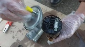 Обзор: Вскрытие топливного фильтра HENGST H192WK