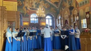 Архиерейская Литургия! Блаженны, муз. диак. Павла (Звоника)