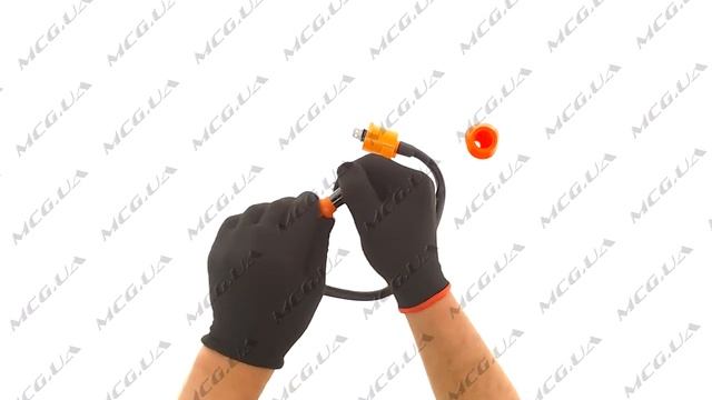 Катушка зажигания (тюнинг) на скутер с двигателем GY6 50 (оранжевая, +насвечник) смотреть онлайн