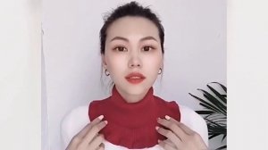 ?Вязаный Шарф Воротник ~ Стильная Защита От Холода