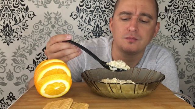Мукбанг/Mukbang/Овсяная каша с апельсином смотреть онлайн