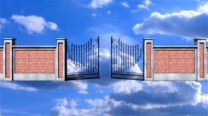 футаж  врата РАЯ