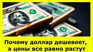 Почему доллар дешевеет, а цены все равно растут, объяснил эксперт