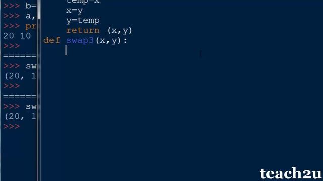 Title: Mastering Variable Swapping in Python: 5 Efficient Techniques Unveiled #teach2u