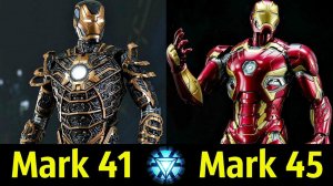 Костюмы Железного Человека (Mark 41 - Mark 45) ! Детальный Разбор (Часть 7) !