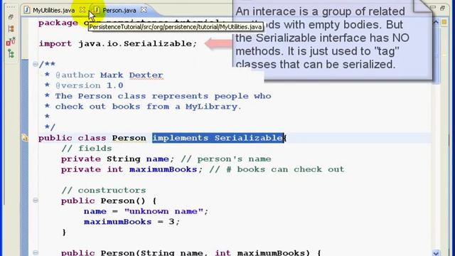 Eclipse and Java - Introducing Persistence - Lesson 12 смотреть онлайн