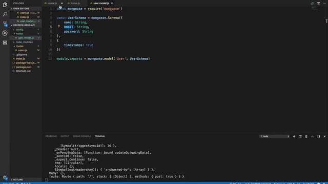 Rest API - NodeJs Express MongoDB смотреть онлайн