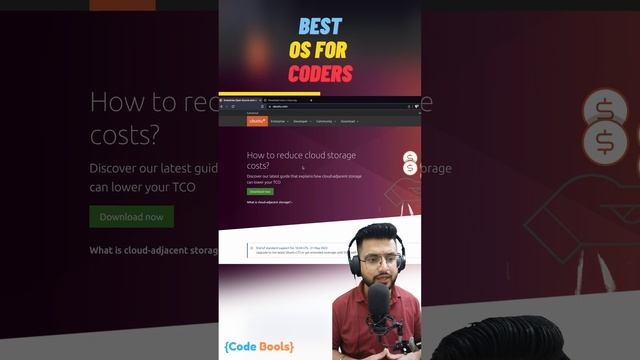 Best OS for coders #tips #os #best #coders  #code #python #javascript #node #short #codingtips