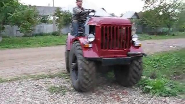 Самодельный трактор 1. смотреть онлайн