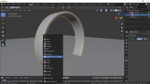 Делаем Арку? или кольцо (Blender)