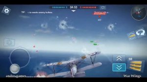 War Wings (by Miniclip.com) - action game for android and iOS - gameplay.