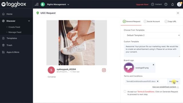 How To Get User-Generated Content Rights With Taggbox Rights Management