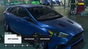 NEED FOR SPEED HEAT - clean street build ford focus RS build