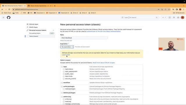 NeoTech Academy - How To Fix Support For Password Authentication Was Removed On GitHub