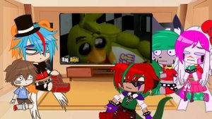 ❄ Fnaf Security Breach Reaction to Rag_Days [#5]| 2/5 | FSB & Gacha Clud | by Kesha ❄