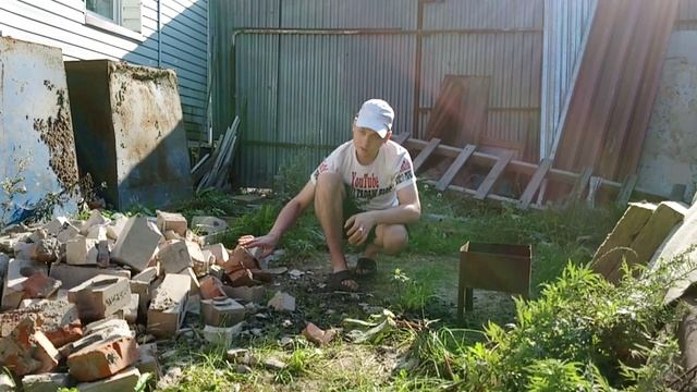 Как собрать старый мангал и обжечь его! смотреть онлайн