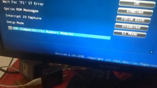 The Current BIOS Setting do not fully support the boot device!!!100% Fix || смотреть онлайн