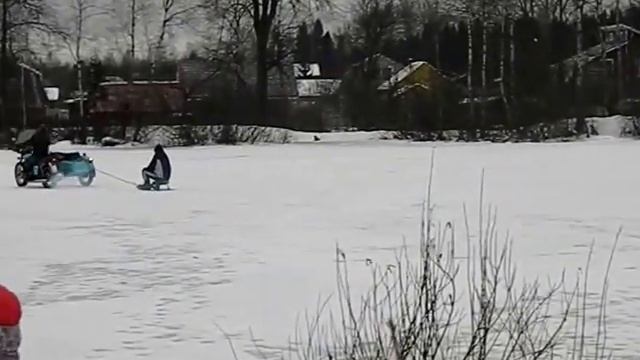 Новогодние покатушки на даче смотреть онлайн