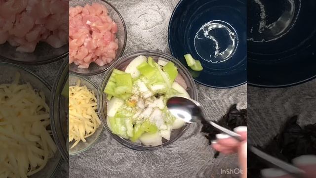 Куриные маффины, которые можно на ночь))